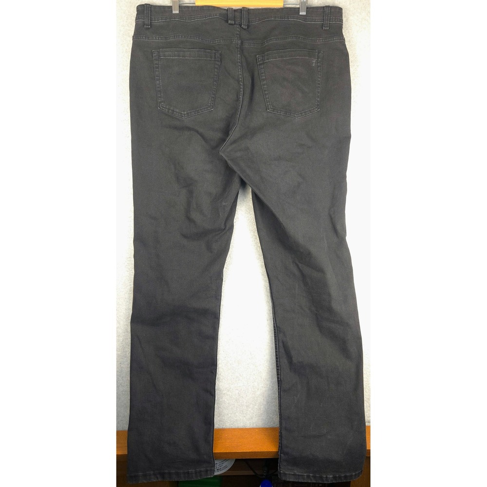 The Perfect Jean NYC Athletic Fit Mens Black Denim Pants‎ 40x36 (Fits 42x36) - Picture 3 of 6